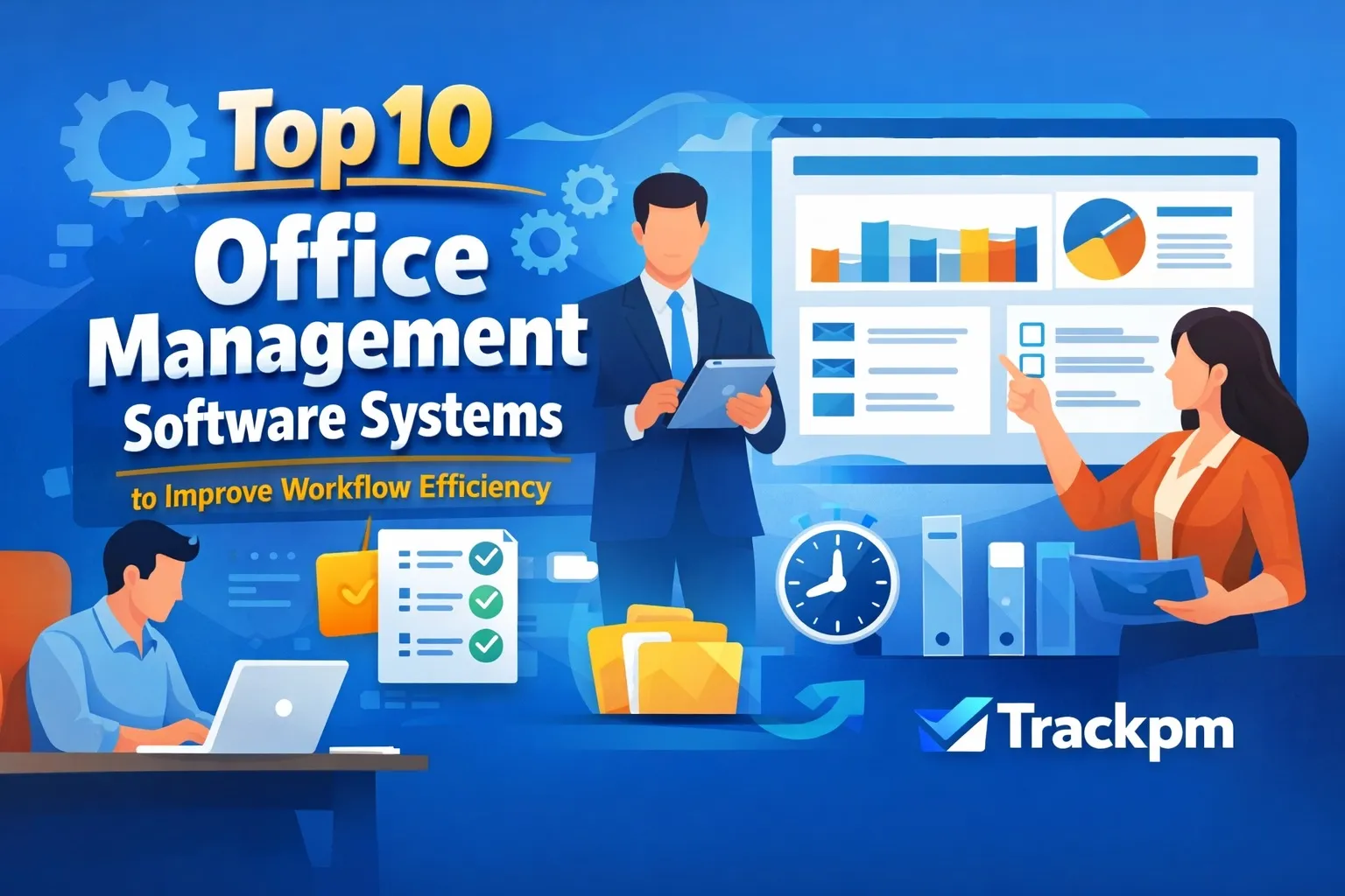 Top 10 Office Management Software Systems to Improve Workflow Efficiency – Trackpm
